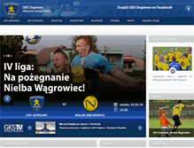 Tablet Screenshot of gksdopiewo.pl